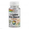 L-LYSIN BETA GLUCAN & Olivenblätter Solaray Kaps.