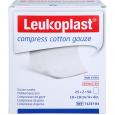 LEUKOPLAST compress Cotton Gauze 10x10cm ste.8f