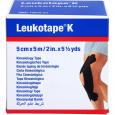 LEUKOTAPE K 5 cm schwarz