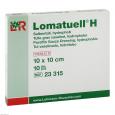 LOMATUELL H Salbentüll 10x10 cm steril