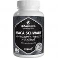 MACA SCHWARZ+Tribulus+Ginseng Komplex Kapseln