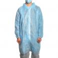 MAIMED Coat V blau Besucherkittel aus Vlies 120 cm
