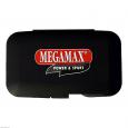 MEGAMAX Tablettenbox m.5-Kammern schwarz