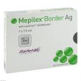 MEPILEX Border Ag Schaumverb.7x7,5 cm steril