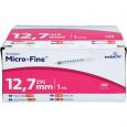 MICRO-FINE Insulinspritze 1 ml U100 12,7 mm 29 G