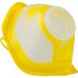 MICRODROP RF7 Maske Kind gelb transparent