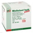 MOLLELAST haft Binden latexfrei 8 cmx20 m rot