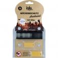 MÜCKENSCHUTZ Armband Karo grau