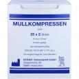 MULLKOMPRESSEN 10x10 cm steril 12fach BW