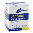 MULLKOMPRESSEN 5x5 cm steril 8fach