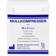 MULLKOMPRESSEN 7,5x7,5 cm steril 12fach BW
