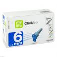 MYLIFE Clickfine Pen-Nadeln 6 mm 31 G