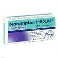 NARATRIPTAN HEXAL bei Migräne 2,5 mg Filmtabletten