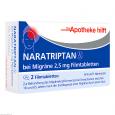 NARATRIPTAN Juta bei Migräne 2,5 mg Filmtabletten
