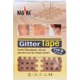 NASARA Gitter Tape Type B 2,8x3,6 cm 20x6 Pflaster