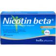 NICOTIN beta Fruitmint 4 mg wirkstoffhalt.Kaugummi
