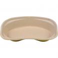 NIERENSCHALE Pappe 48x150x255 mm grau