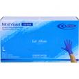 NITRIL HANDSCHUHE unste.puderfrei Gr.L blue violet