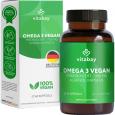 OMEGA-3 1100 mg vegan 600mg DHA+300mg EPA Weichk.