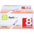 OPTIFINE 8 Pen-Nadeln 0,25x8 mm