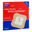 OSMO SIL-plus Silikonpflaster 10x10 cm steril