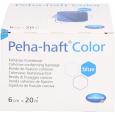 PEHA-HAFT Color Fixierbinde 6 cmx20 m blau