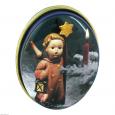 PILLENDOSE oval Winter Motiv