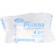 PORENA elast.Mullbinde 4 cm weiß m.Cello