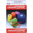 PRESSOTHERM Kohäsive Bandage 8 cmx4 m rot