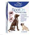 REDISAN Spot-on gegen Zecken+Flöhe f.Hunde 2-20 kg