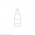 REDON Flasche 400 ml OP rund neu Large-Lo.Stufenk.