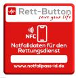 RETT-BUTTON 6x6 cm