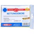 RETTUNGSDECKE 160x210 cm gold/silber