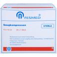 SAUGKOMPRESSEN steril 10x10 cm
