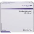 SAUGKOMPRESSEN steril 20x20 cm 1356
