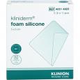 SCHAUMVERBAND Silikon 5x5 cm ohne Kleberand