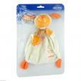 SCHMUSETUCH Hund orange