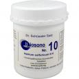 SCHÜSSLER BIOSONO Nr.10 Tabletten
