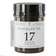 SCHÜSSLER NR.17 Manganum sulfuricum D 6 Tabletten