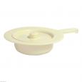 STECHBECKEN Kunststoff 31 cm m.Deckel u.Griff cre.