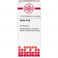 SULFUR D 20 Globuli Ind.Fert.