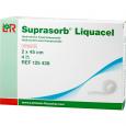 SUPRASORB Liquacel hydroakt.Faserverb.2x45 cm