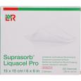 SUPRASORB Liquacel Pro 15x15 cm Kompressen