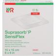 SUPRASORB P SensiFlex border 15x15cm