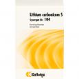 SYNERGON KOMPLEX 104 Lithium carbonicum S Tabl.