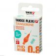 TANDEX FLEXI Interdentalb.PHD 0.8/ISO 1 tangerine