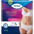 TENA SILHOUETTE Plus L white Inkontinenz Pants