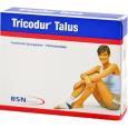 TRICODUR Talus Bandage M rechts schwarz blau