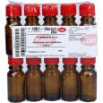 TROPFFLASCHE 10 ml braun m.Einsatz+Verschluss