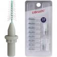 UBRUSH Interdentalb.NF konisch 1,2 mm grau